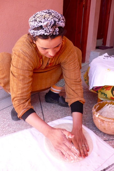 Ait-Ouzzine-Bread-baking-Berber-Village-Tour