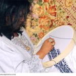Morocco – Le Moyen-Atlas – Fez El-Bali – Medina – Embroidery