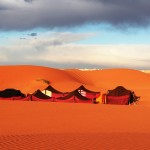 Sahara Desert Bivouac Erg Chebb Dunes Merzouga
