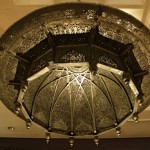 Chandelier Al-Qarawiyyin Mosque in Fez, Morocco – Courtesy of the Louvre Museum