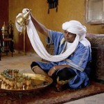 Moroccan Man Pouring Tea 2