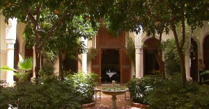 Villa Des Orangers Courtyard Marrakech
