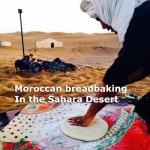Bread baking in the Sahara