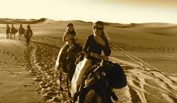 Family Adventure, Camel Trekking in the Sahara