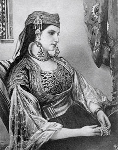 Moroccan Jewish Woman, Historic Photograph, Tangier
