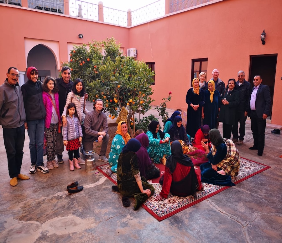 Morocco-Multigenerational-Family-Tour-Ait-Ouzzine-Village-Travel-Exploration